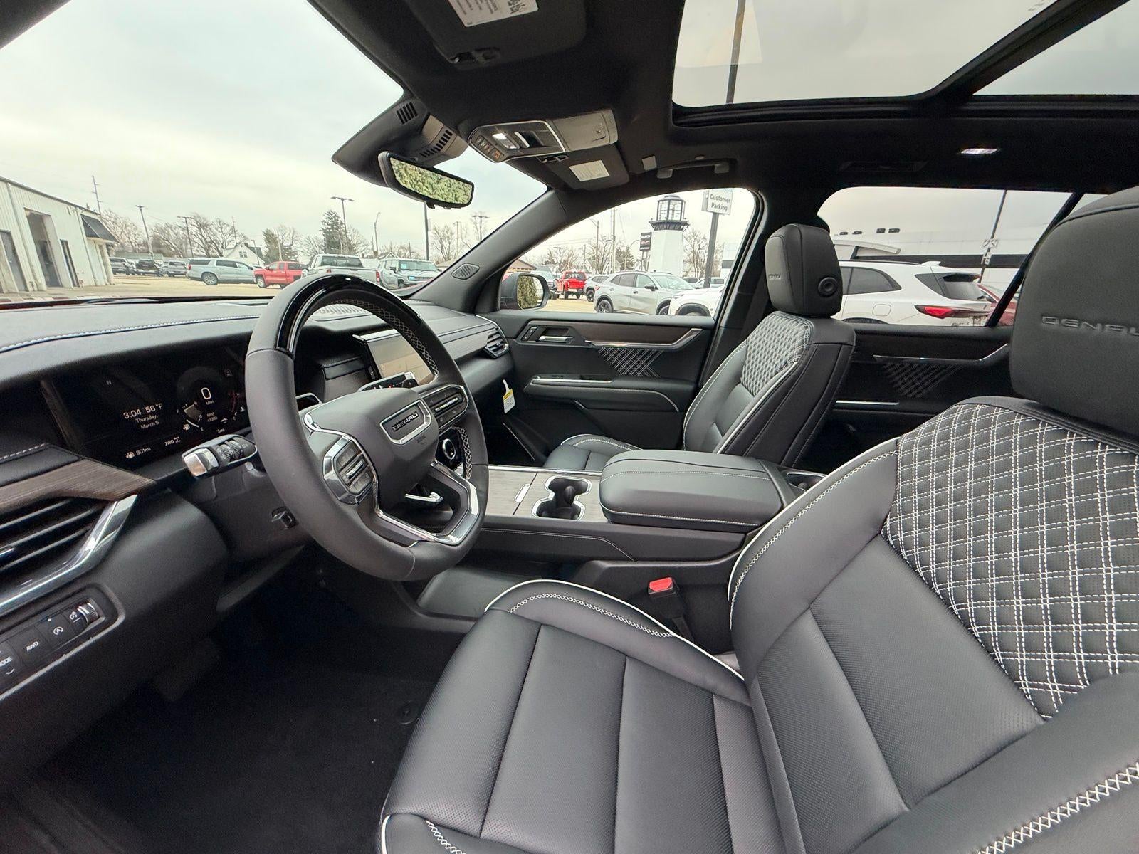2026 GMC Acadia — interior view