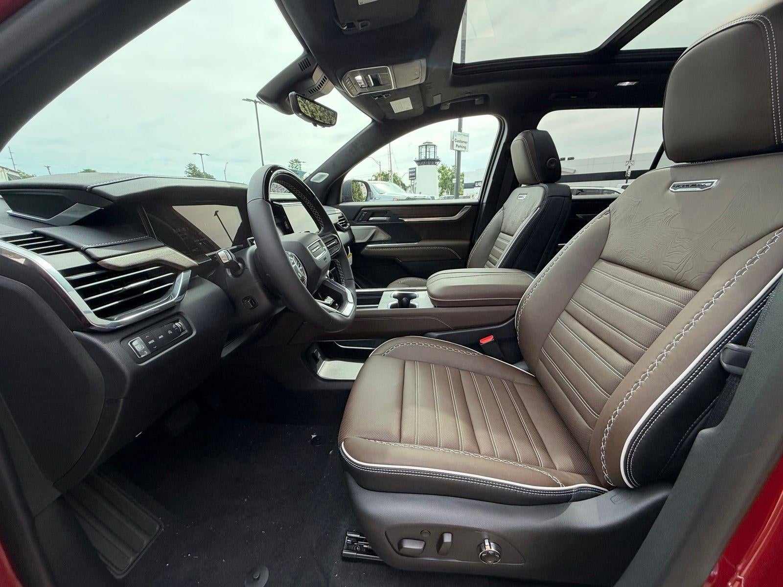 2026 GMC Acadia — interior view