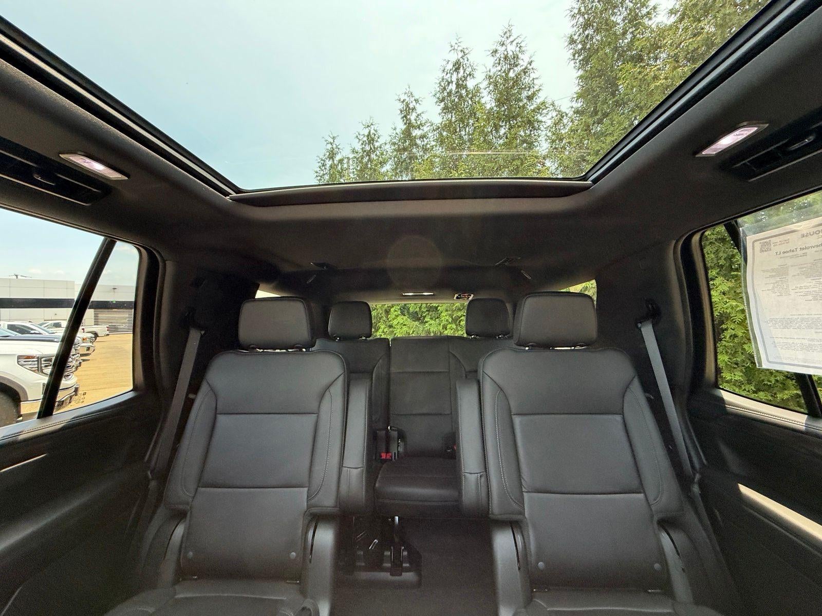2024 Chevrolet Tahoe — rear three-quarter view