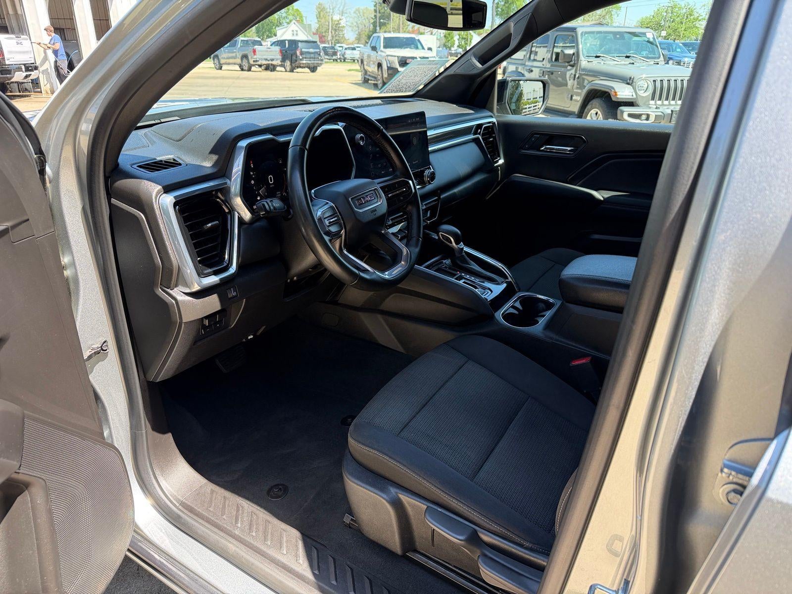 2023 GMC Canyon — interior view