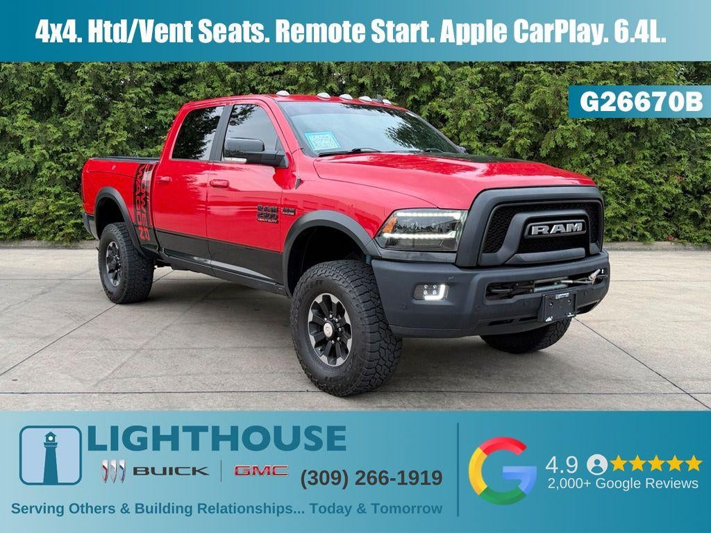 2018 RAM 2500 Power Wagon in Red — front three-quarter view