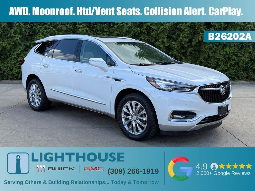 2020 Buick Enclave Premium Group in Includes Satin Nickel Lower Exterior Accent Color.) — front three-quarter view